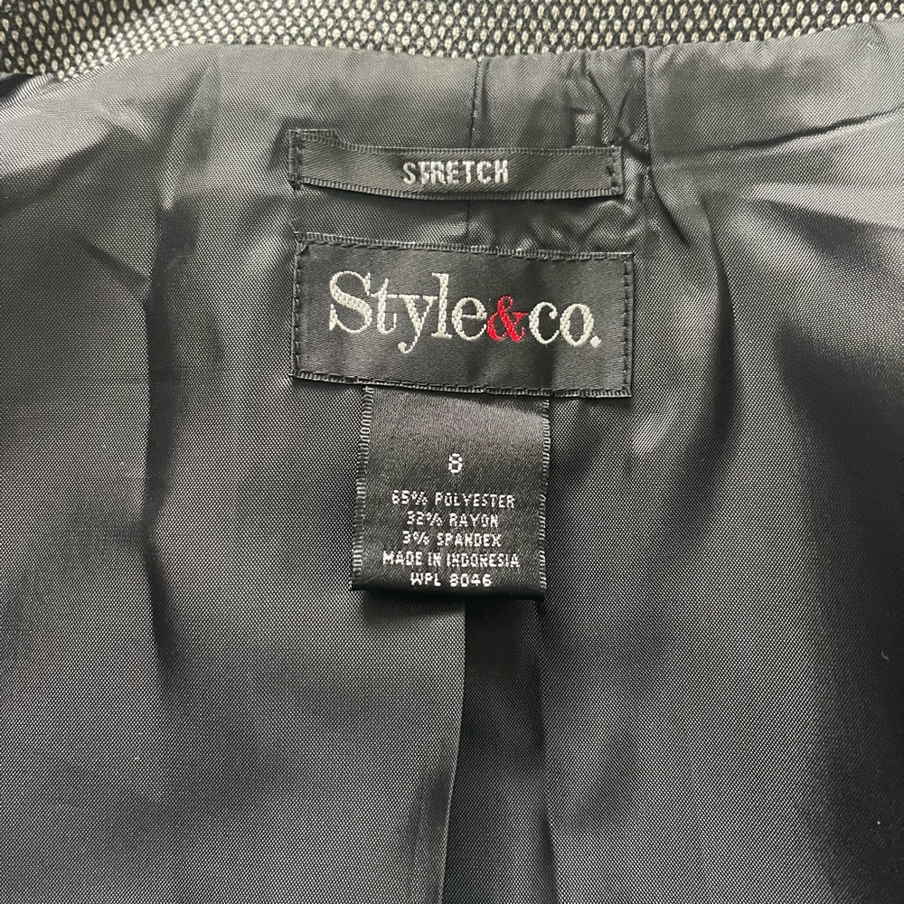 Style&Co Blazer . Size 8 - Picture 9 of 14